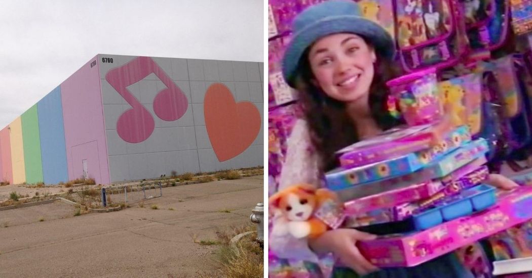 A Look Inside An Old Abandoned Lisa Frank Factory